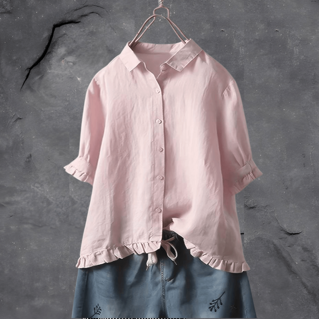 Elegant Lightweight Cotton Shirt for Women