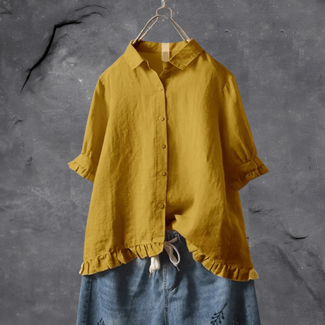 Elegant Lightweight Cotton Shirt for Women