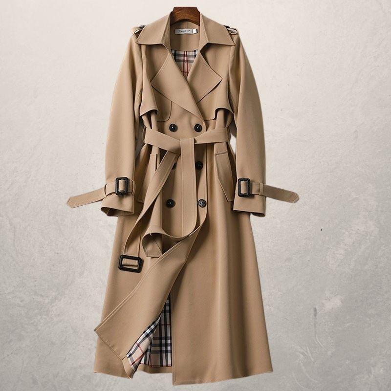 Liva | Stylish Windproof Trench Coat for Women