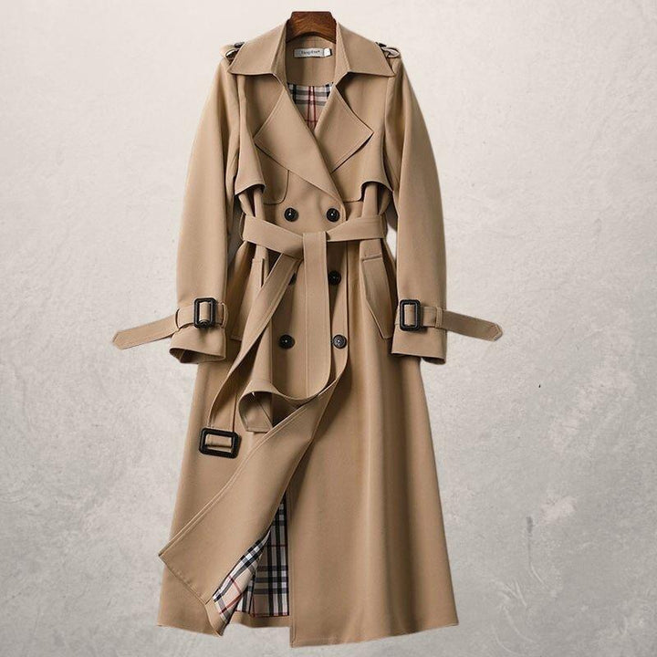 Liva | Stylish Windproof Trench Coat for Women