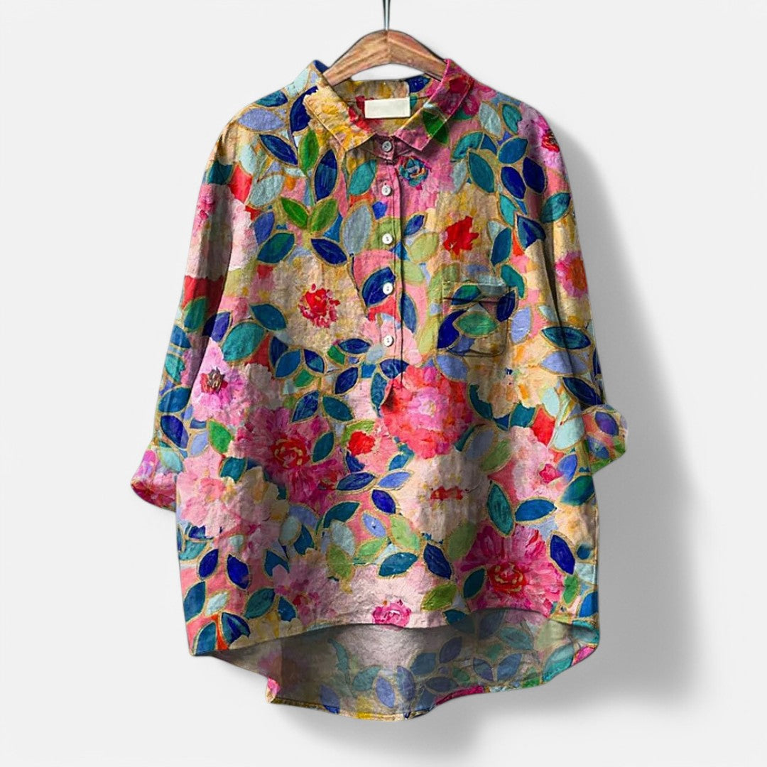 Stylish and Artistic Women's Blouse
