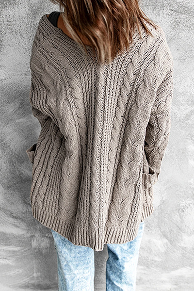Xoe - casual open front cardigan