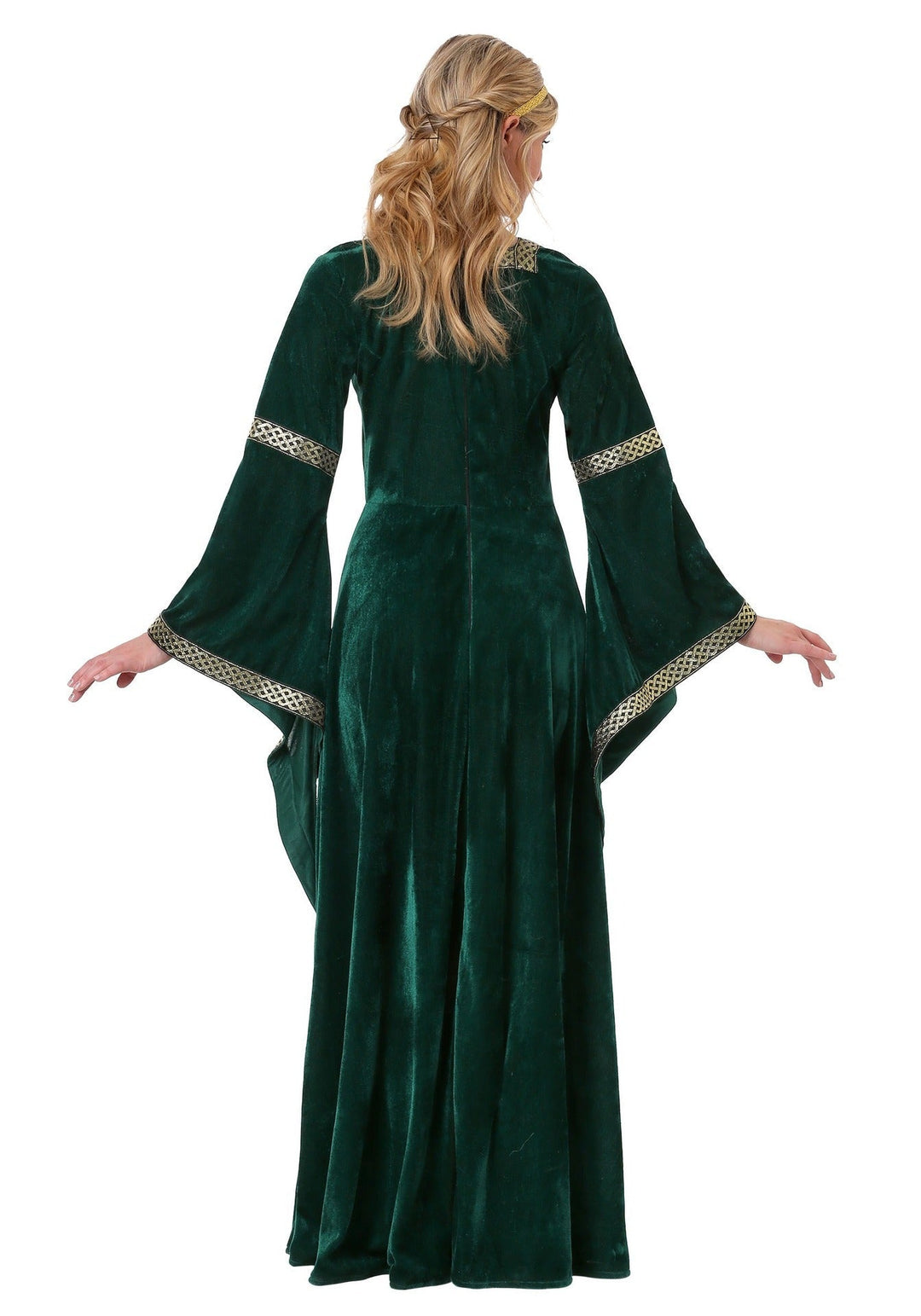 Elegant Halloween Maxi Dress for Royals