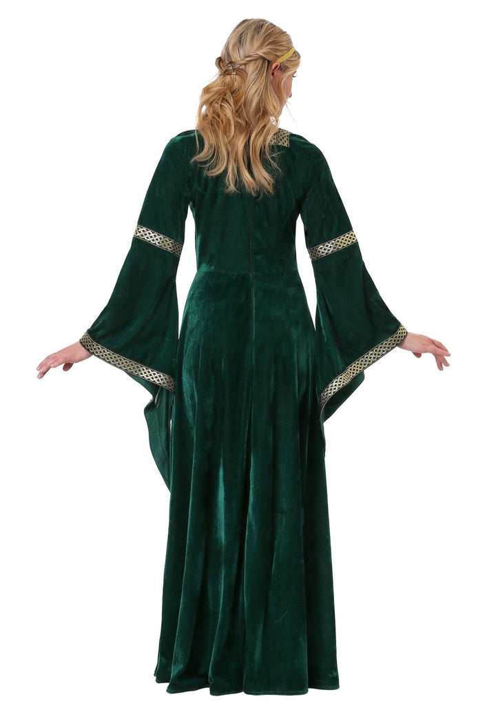 Elegant Halloween Maxi Dress for Royals