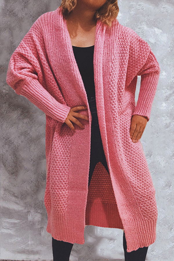 Zarae - long sweater open front cardigan