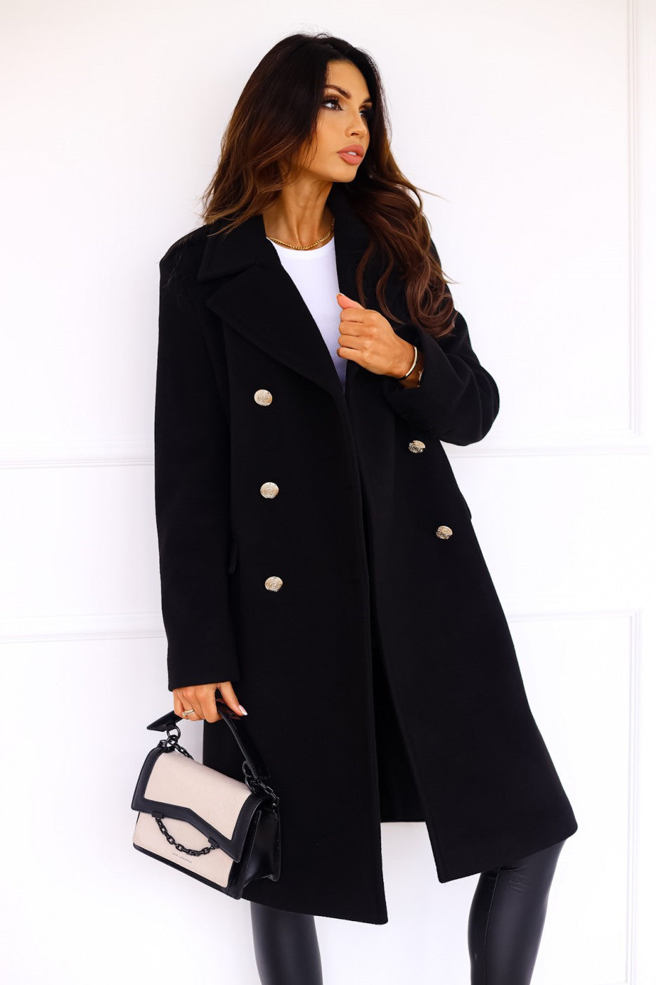 Sofie | Women's Trench Coat with Notch Collar for Winter