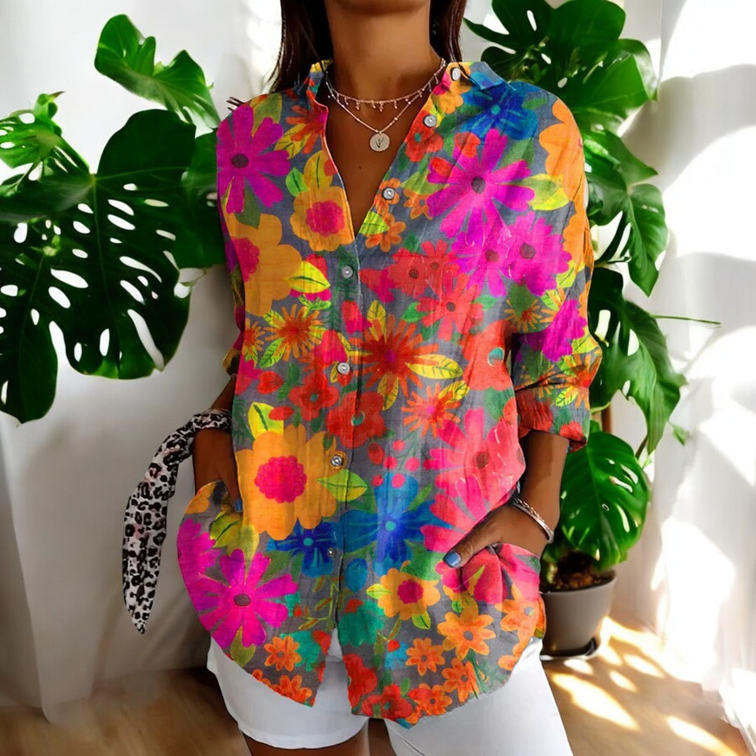 Timeless Elegance Vintage-Inspired Blouse