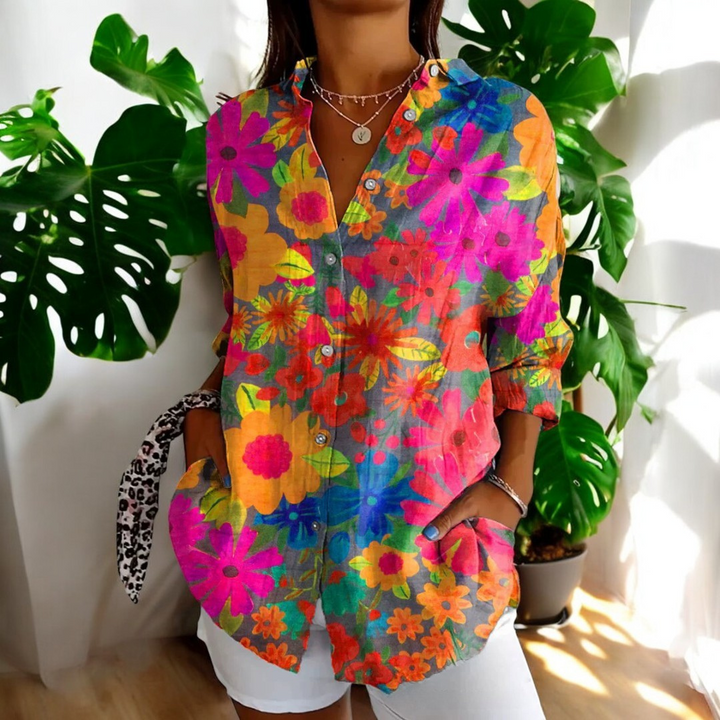 Timeless Elegance Vintage-Inspired Blouse
