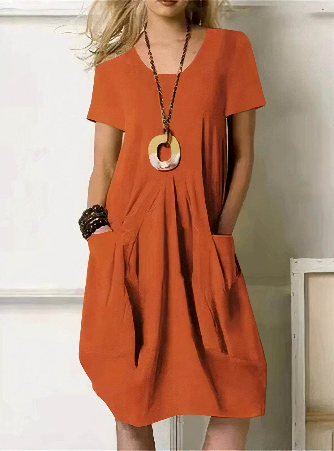 Relaxed Everyday Casual Dress for Women