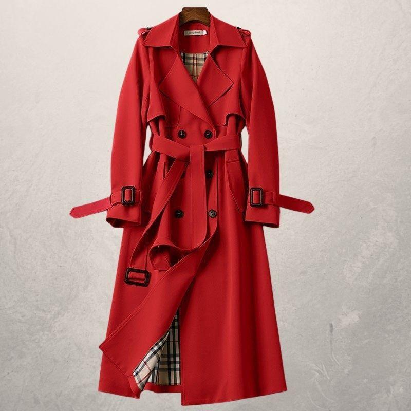 Liva | Stylish Windproof Trench Coat for Women