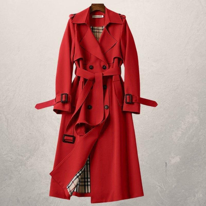 Liva | Stylish Windproof Trench Coat for Women