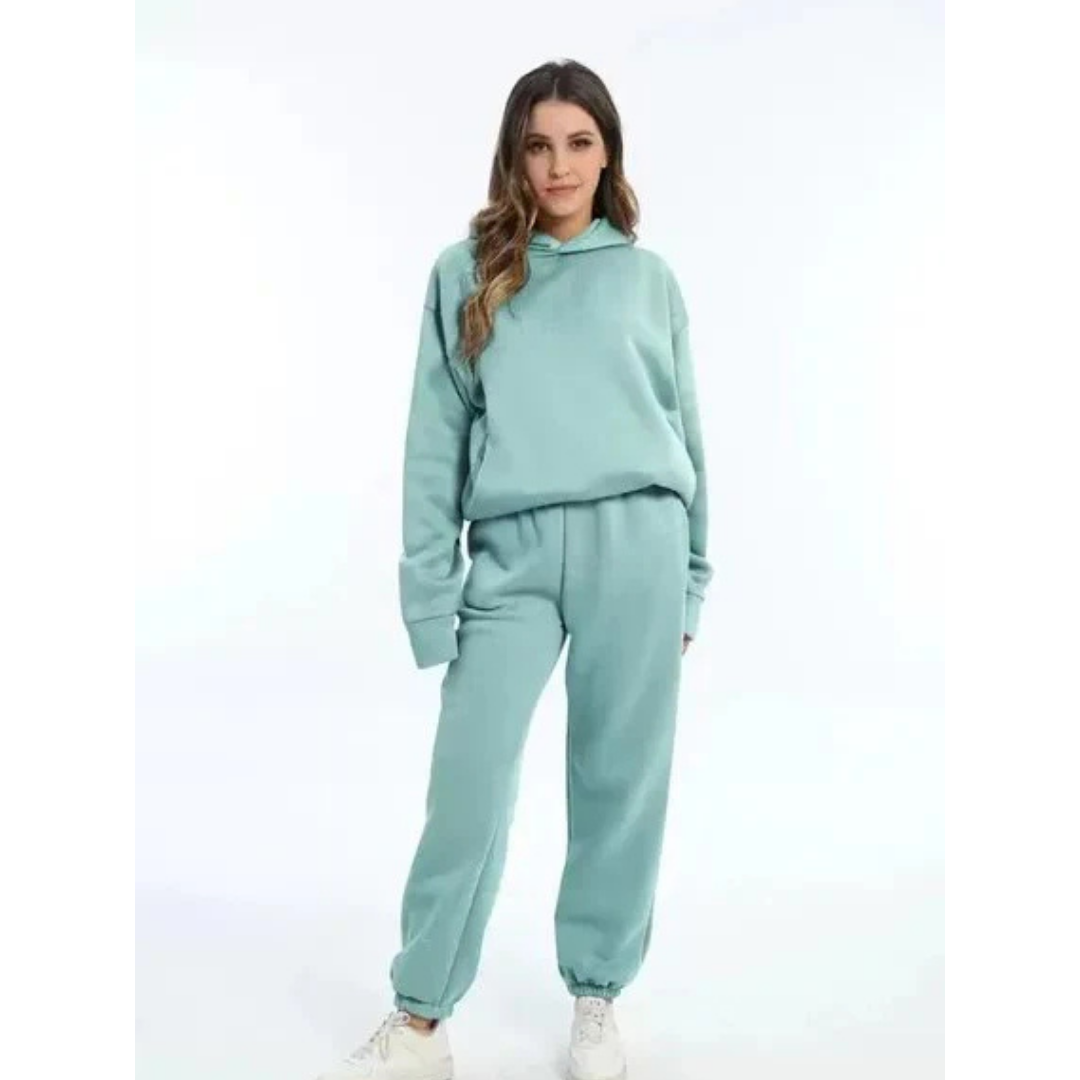 Women's Plus Size Casual Training Set