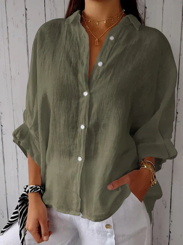 Elegant Long Sleeve Blouse for Women