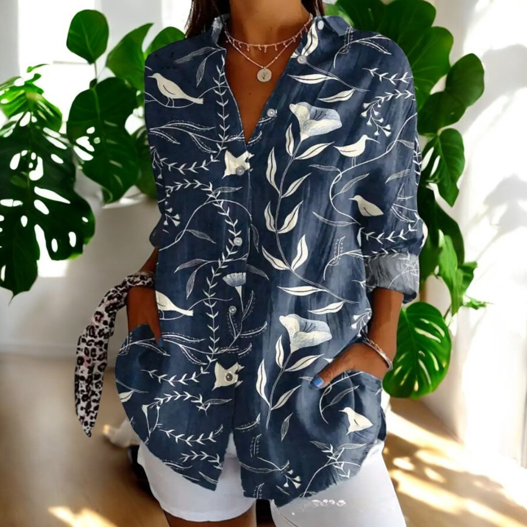 Timeless Elegance Vintage-Inspired Blouse