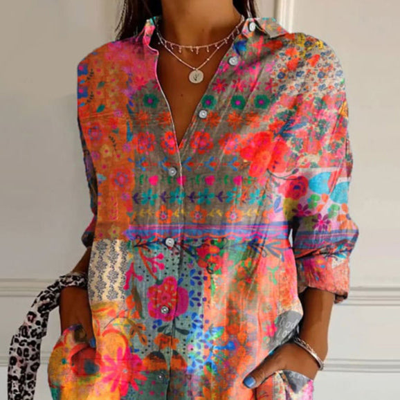Classic Cotton Shirt with Buttons