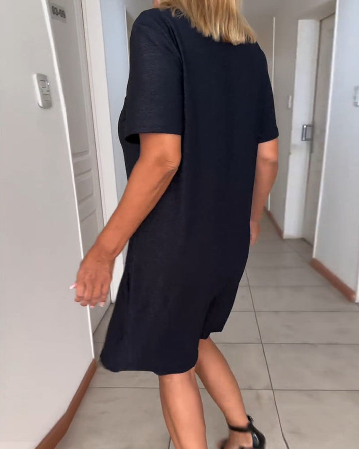 Chic Twisted Dress with Elegant Design