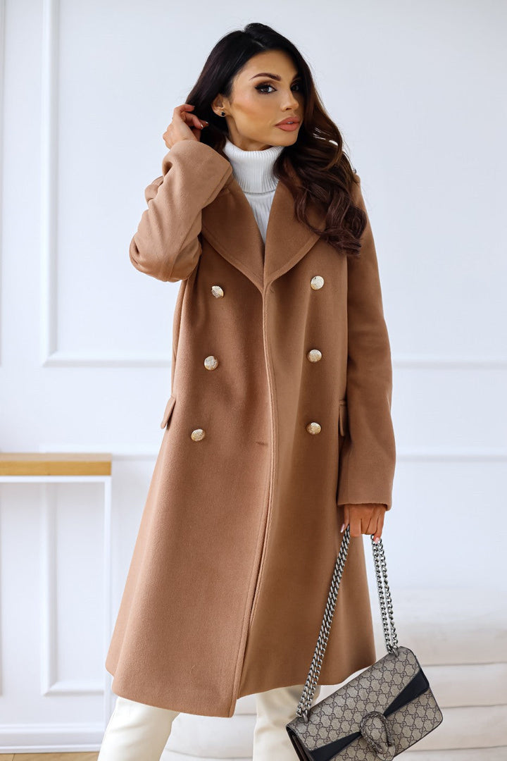 Sofie | Women's Trench Coat with Notch Collar for Winter