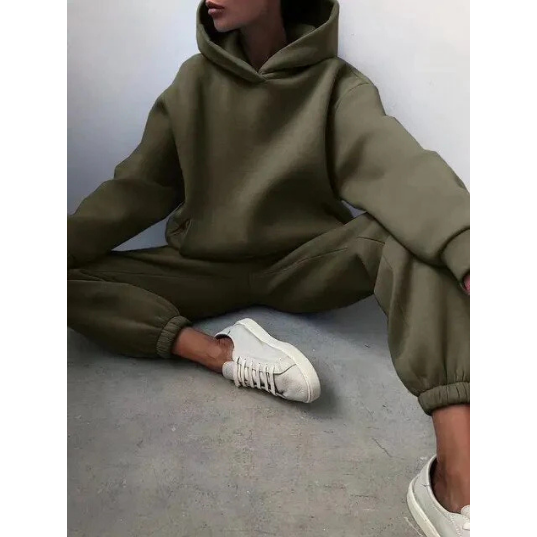 Women's Plus Size Casual Training Set