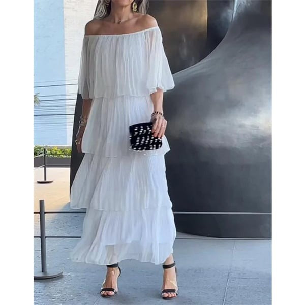 Elegant Layered Flowy Dress