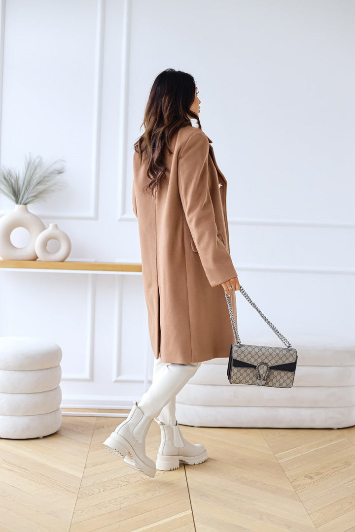 Noor | Double-breasted Women's Coat in Classic Style