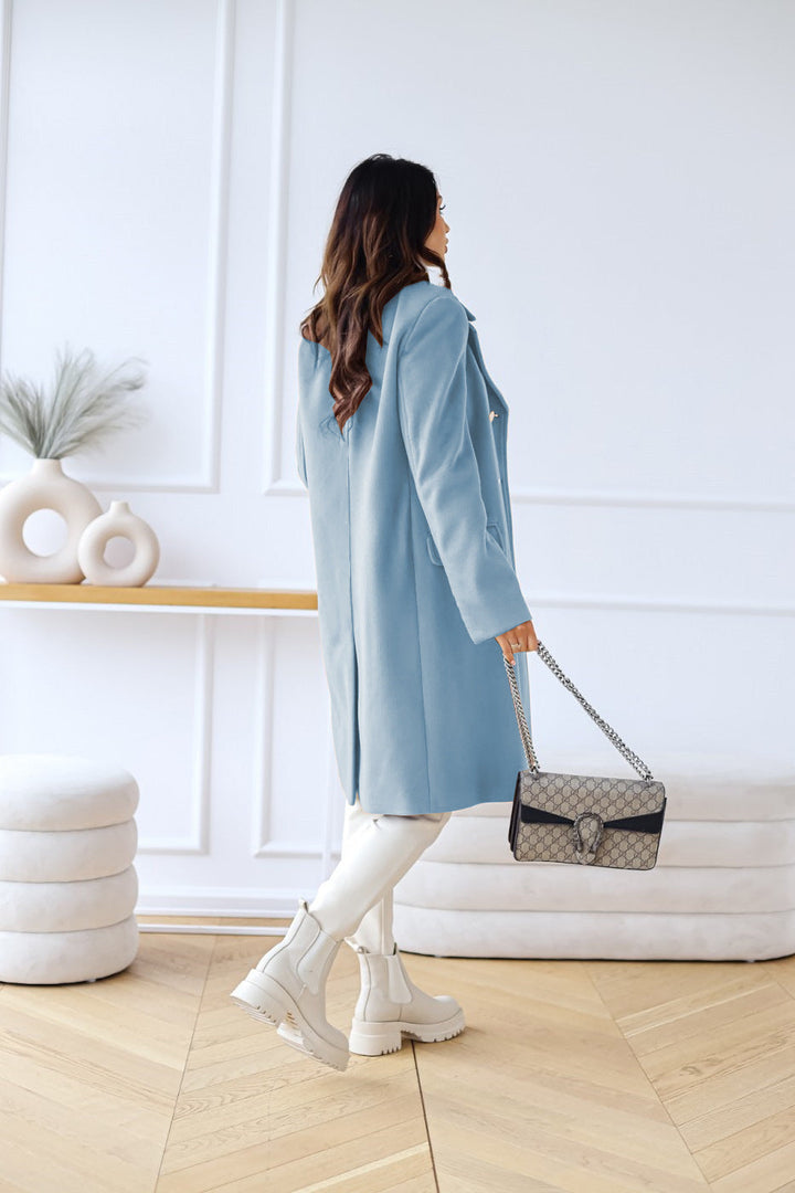 Noor | Double-breasted Women's Coat in Classic Style