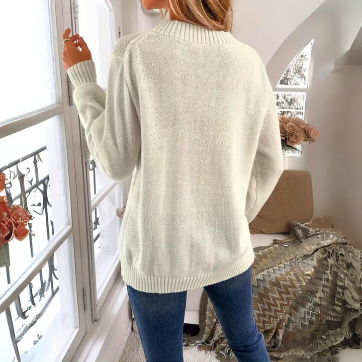 Charlene - Trendy Knitted Sweater