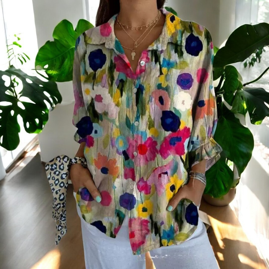 Timeless Elegance Vintage-Inspired Blouse