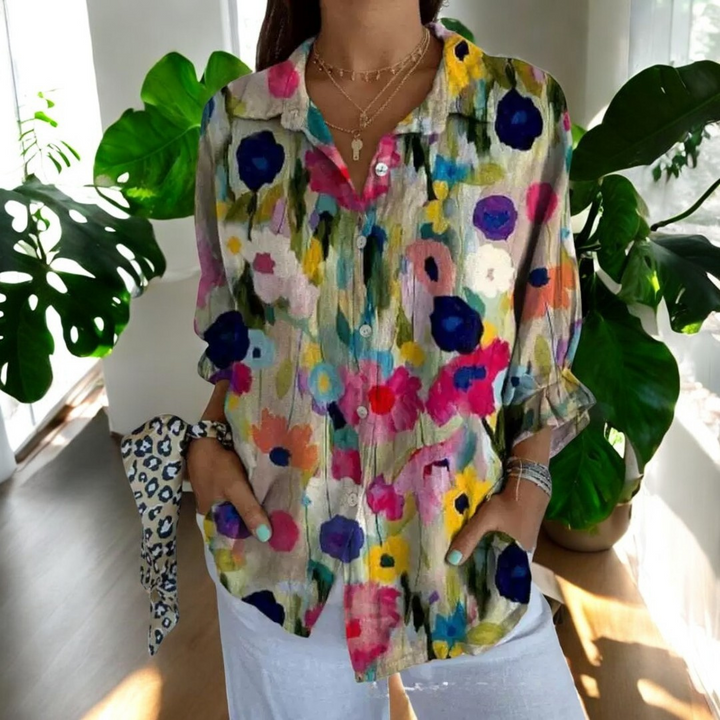 Timeless Elegance Vintage-Inspired Blouse