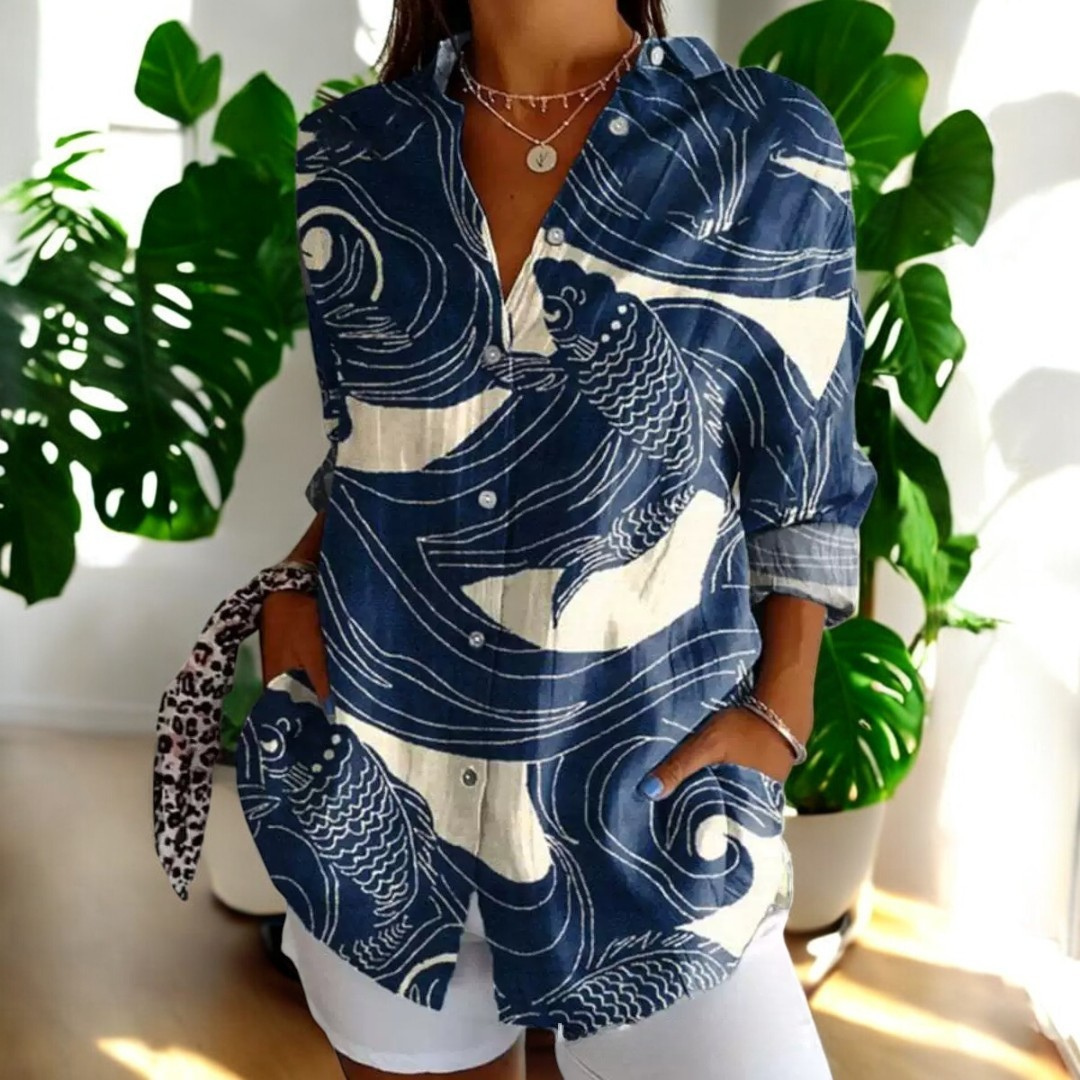 Timeless Elegance Vintage-Inspired Blouse