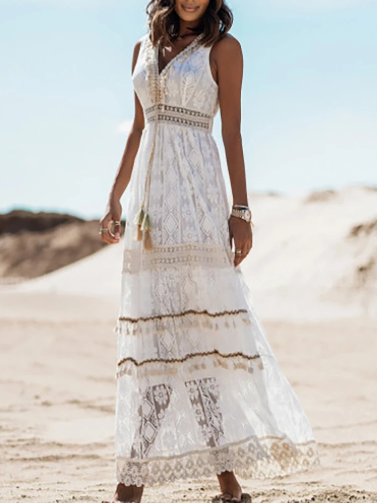 Flowy Bohemian Dress for Effortless Style