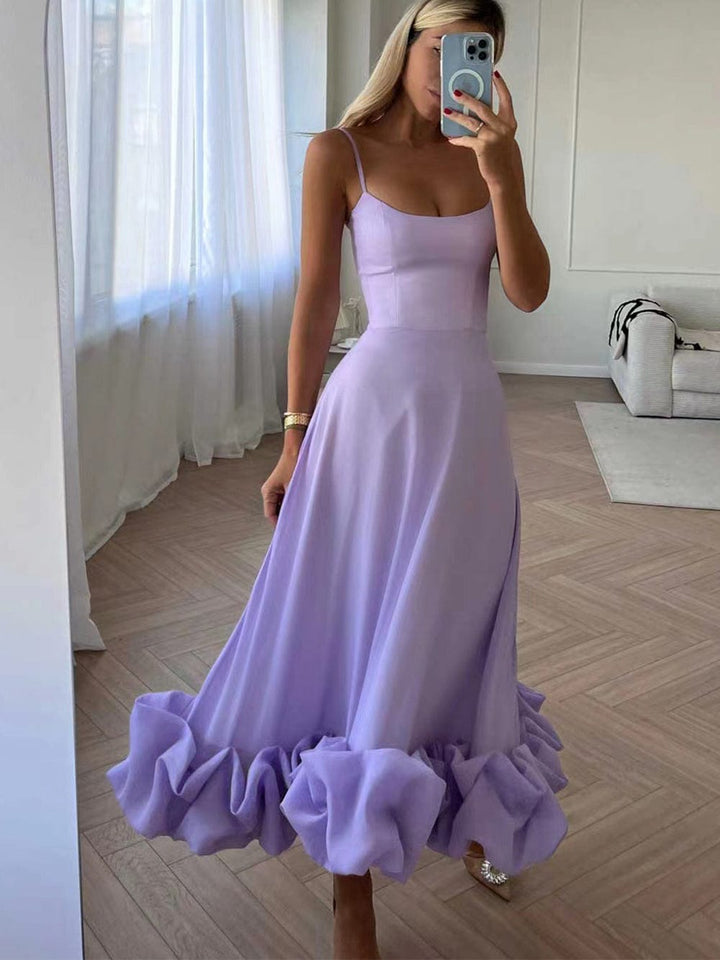 Elegant Midi Dress for Party Occasions
