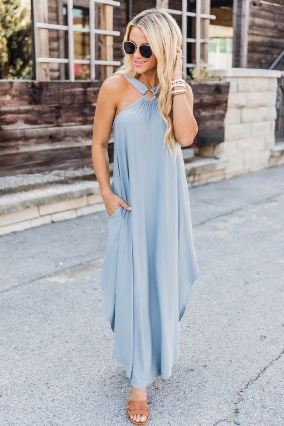 Halter Dress with Breezy Style