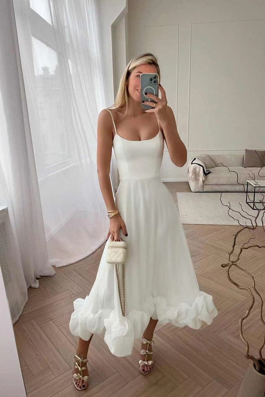 Elegant Midi Dress for Party Occasions