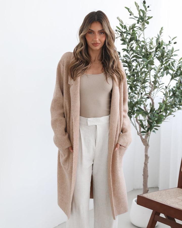 Carranza Coatigan - Camel