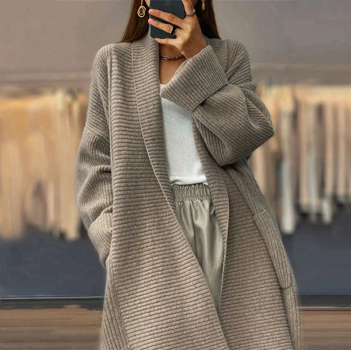 Women's knit layering cardigan