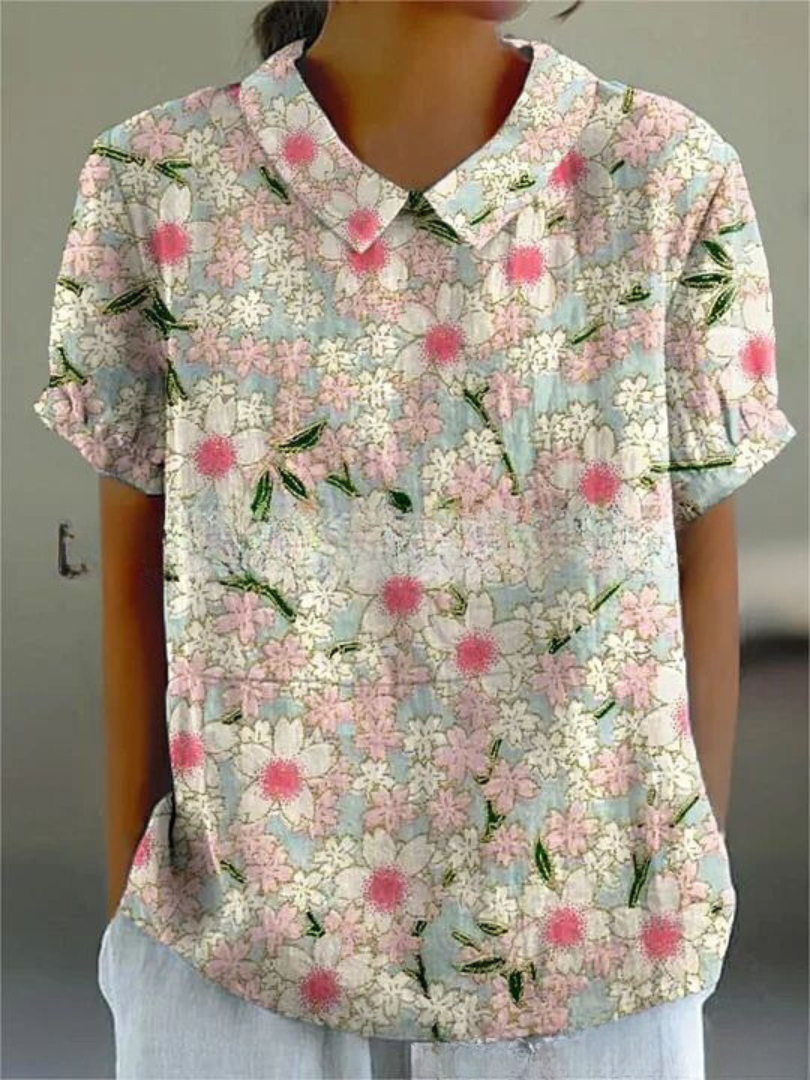 Structured Cotton Poplin Shirt for Women