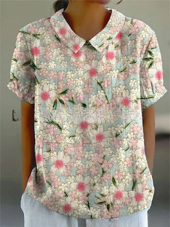 Structured Cotton Poplin Shirt for Women