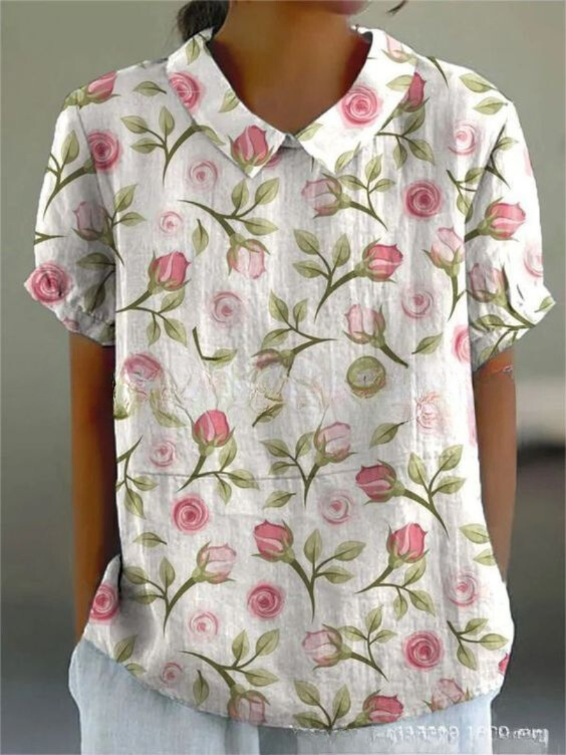 Structured Cotton Poplin Shirt for Women