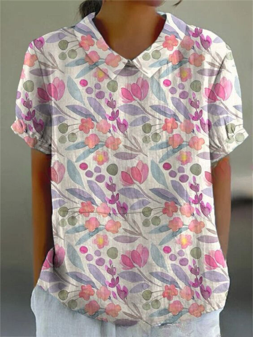 Structured Cotton Poplin Shirt for Women