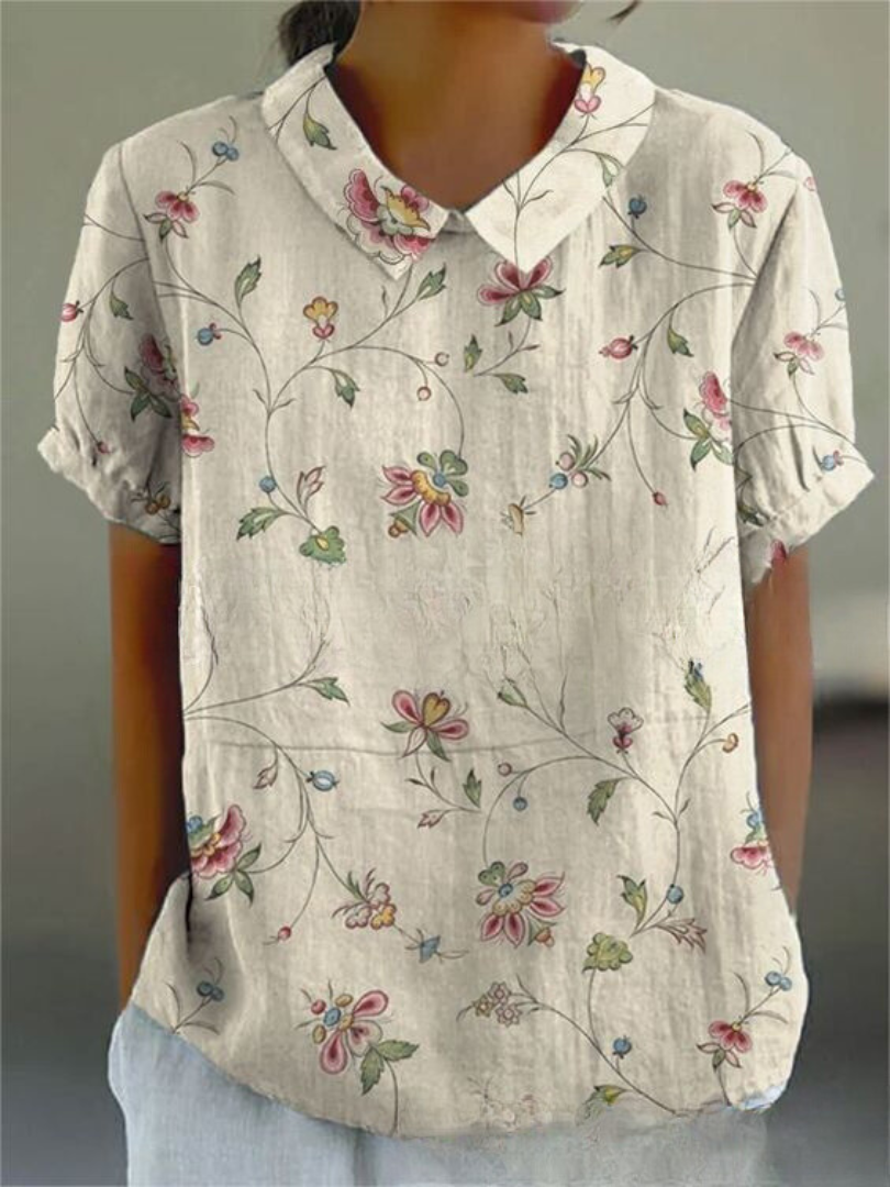 Structured Cotton Poplin Shirt for Women