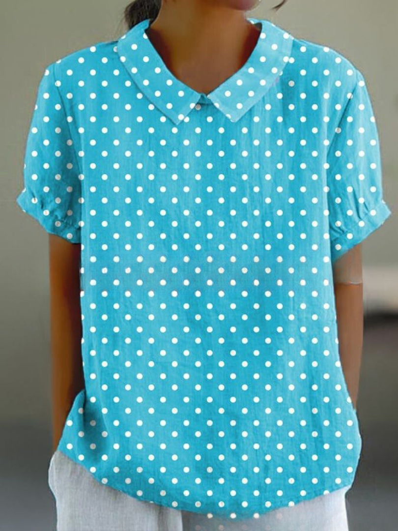 Structured Cotton Poplin Shirt for Women