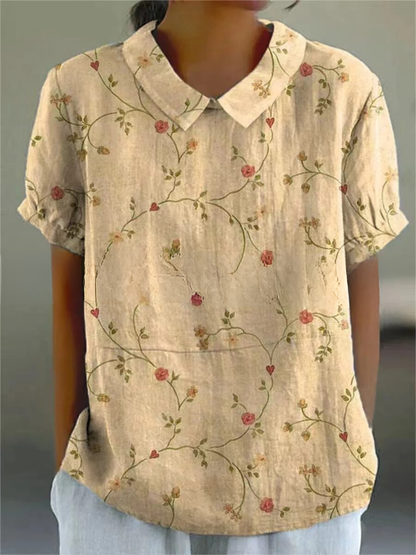 Structured Cotton Poplin Shirt for Women