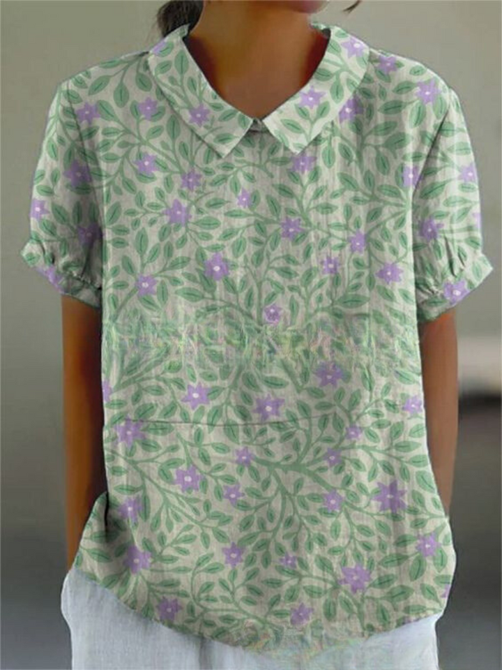 Structured Cotton Poplin Shirt for Women