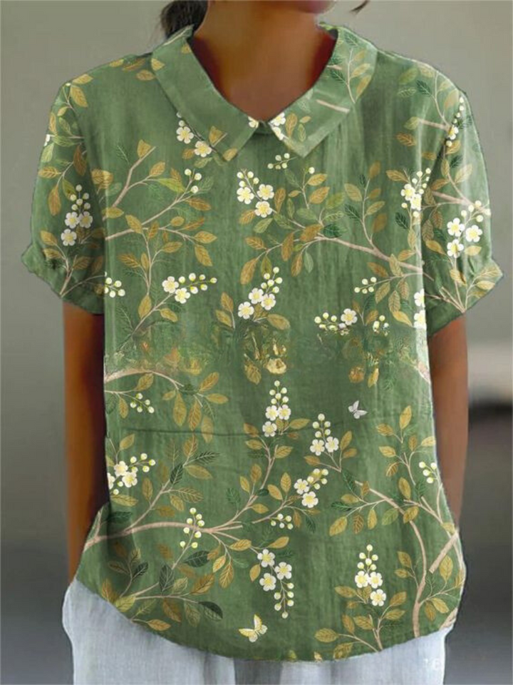 Structured Cotton Poplin Shirt for Women