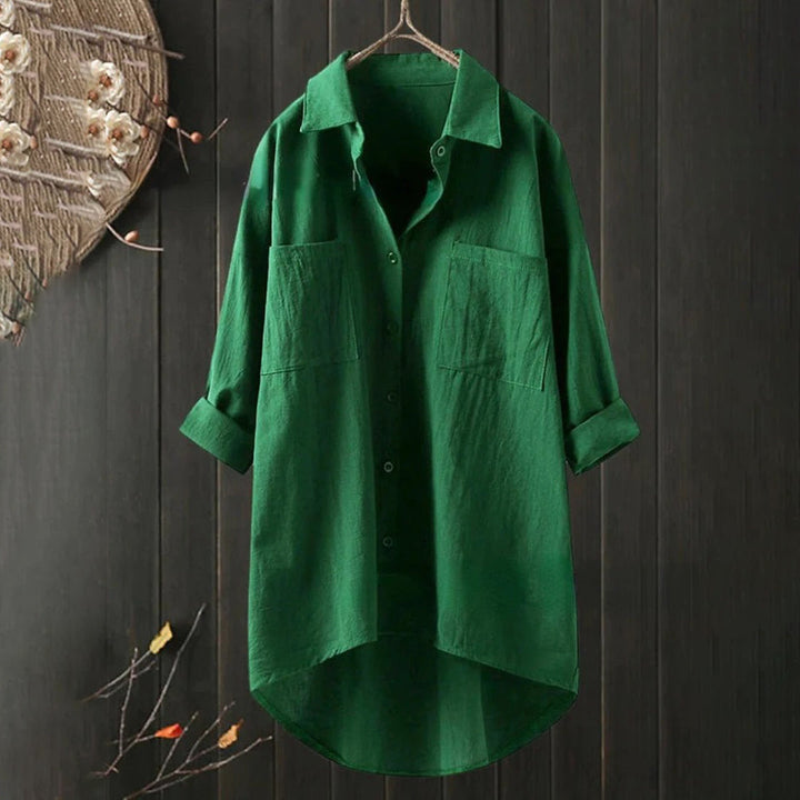 Elegant Long-Sleeve Blouse for Women