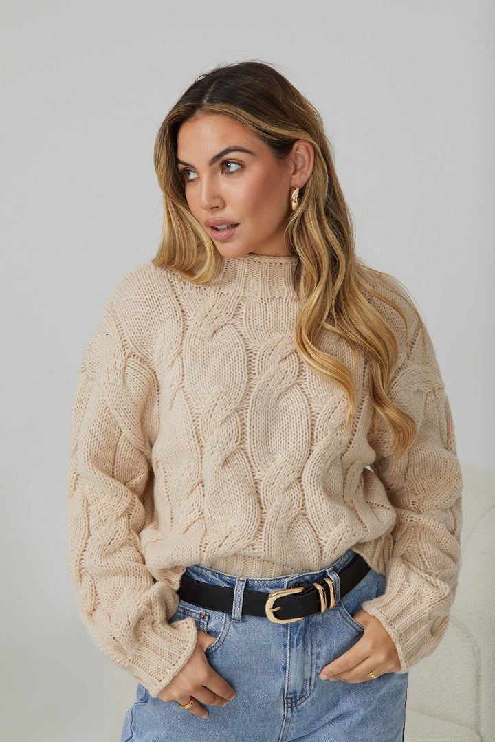 Hadi Knit - Beige