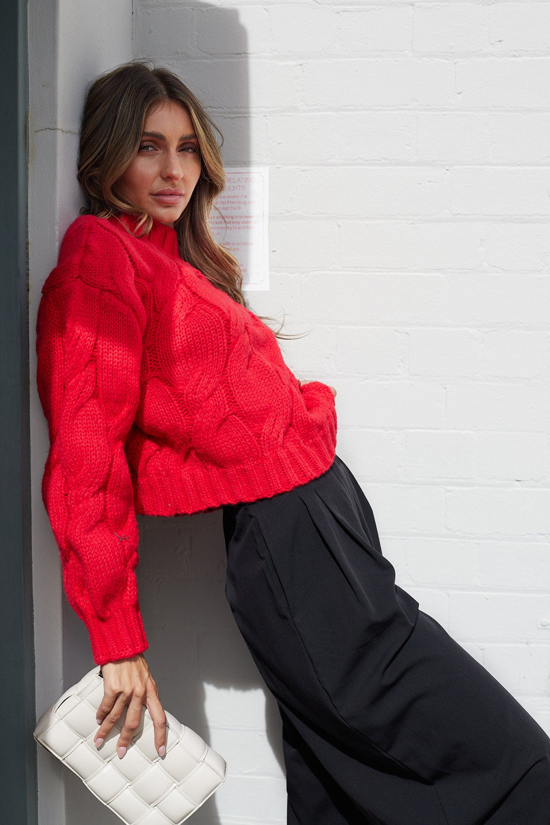 Hadi Knit - Red