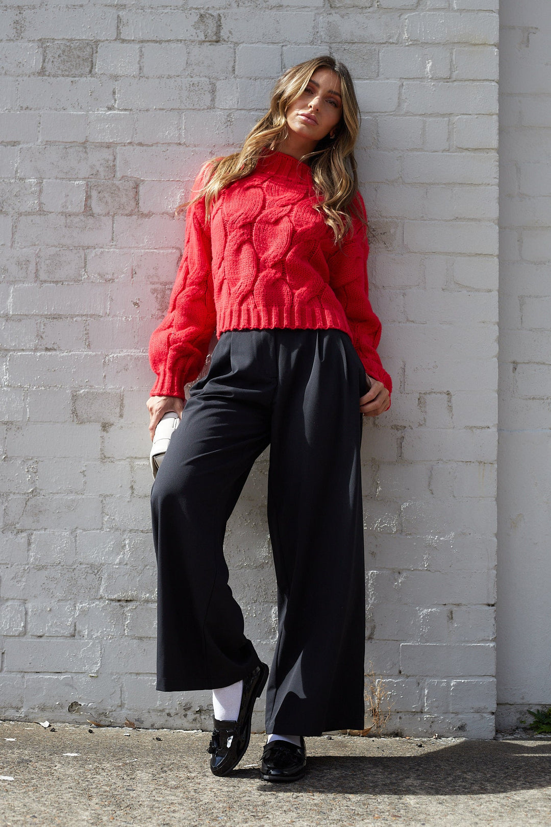 Hadi Knit - Red