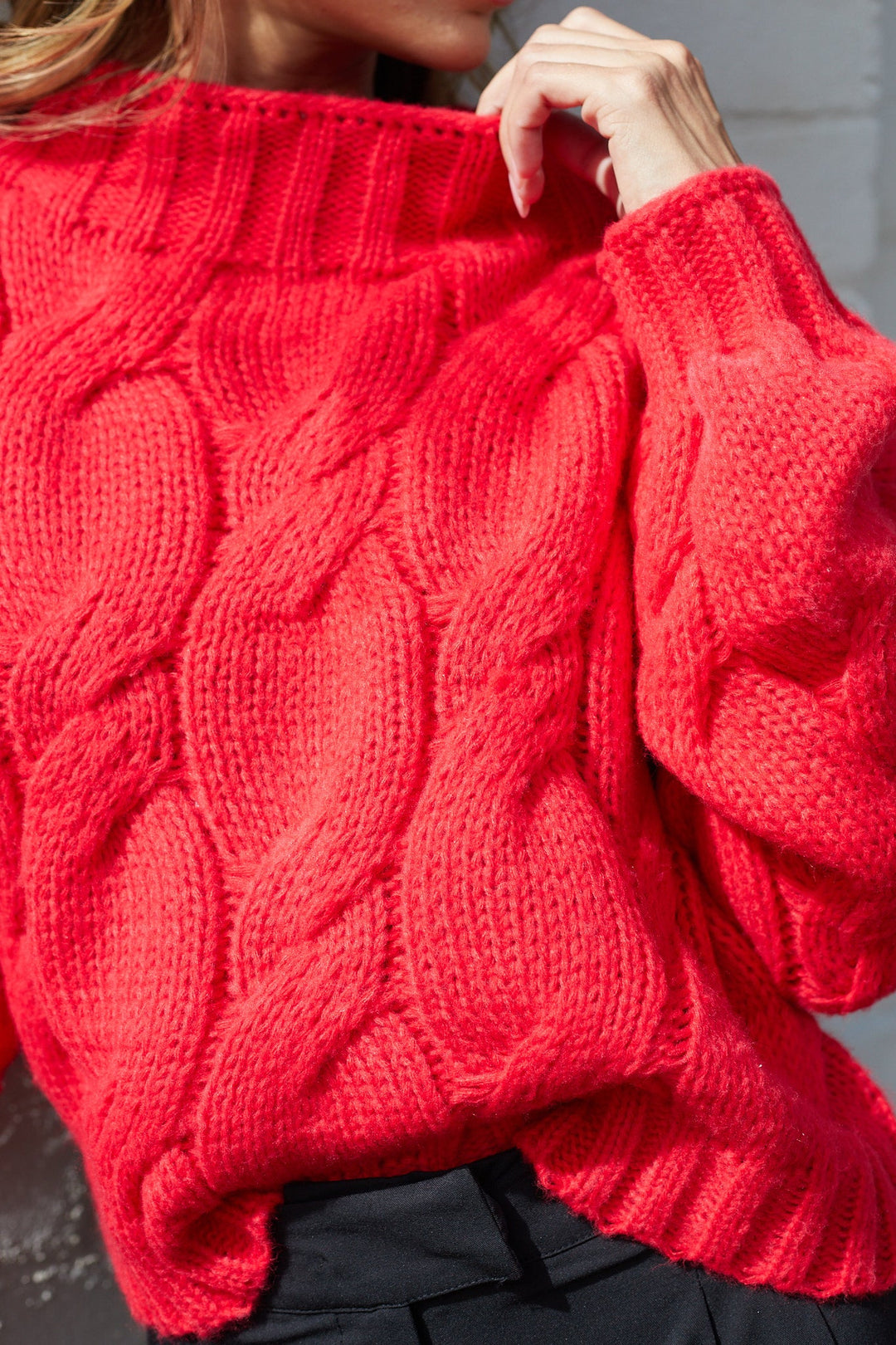 Hadi Knit - Red