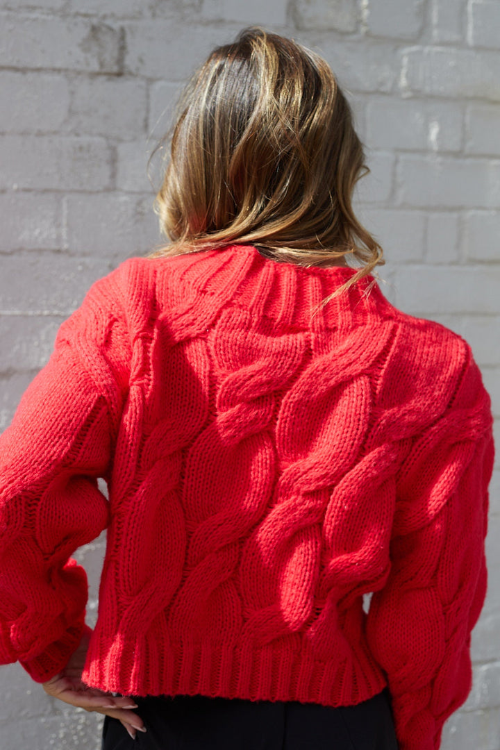 Hadi Knit - Red